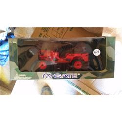 1/18, Jeep Willys Red