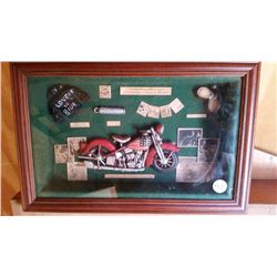 Custom Motorcycle Shadow Box