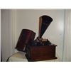Image 1 : Original Edison Standard Horn Type Phonograph (Good Working Condition)