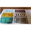 Image 1 : License Plates (13) (1937,38,40's,50's,60's 2 Iowa Motorcycle Plates)