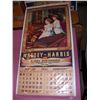 Image 1 : 1943 Massey-Harris "Princesses" Dealer Calendar (Queen Elizabeth & Princess Margaret Pictured) Scarc