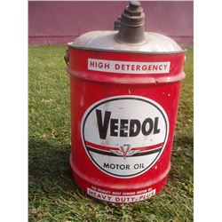 Veedol Motor Oil Can