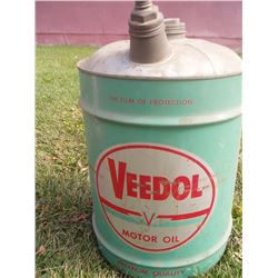 Veedol Motor Oil Can