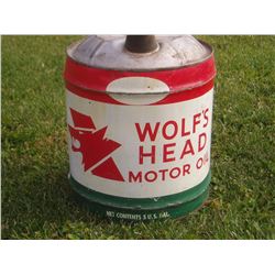 Wolf's Head Motor Oil 5 Gal