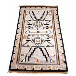 Navajo Teec Nos Pos Rug EXCELLENT Tightly Woven