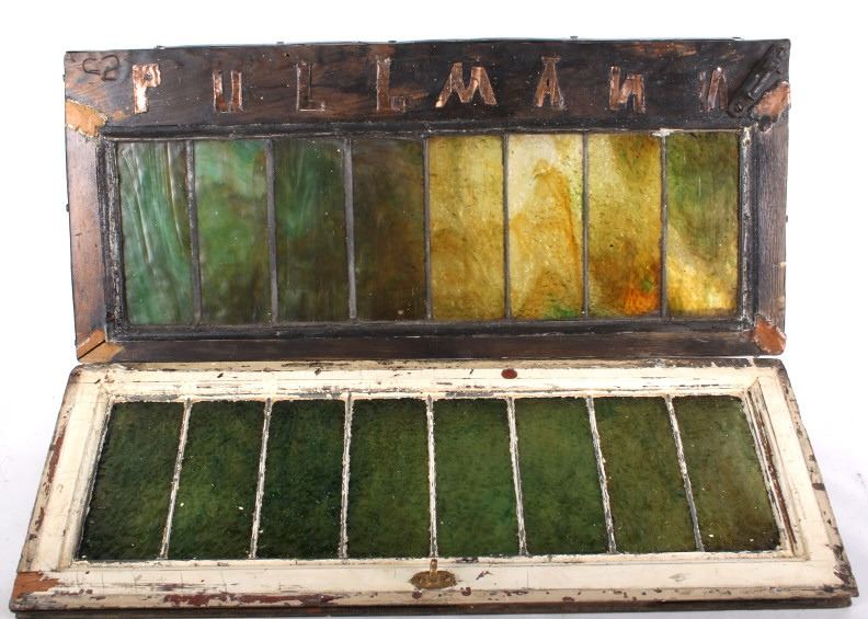 Pullman Railroad Car Stained Glass Windows