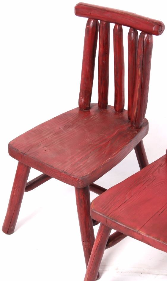 Mid Century Yellowstone Lodge Dining Room Set