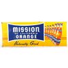 Image 1 : Mission Orange Soda Embossed Tin Advertising Sign