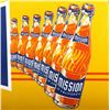 Image 2 : Mission Orange Soda Embossed Tin Advertising Sign