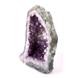 Amethyst Crystal Geode Formation