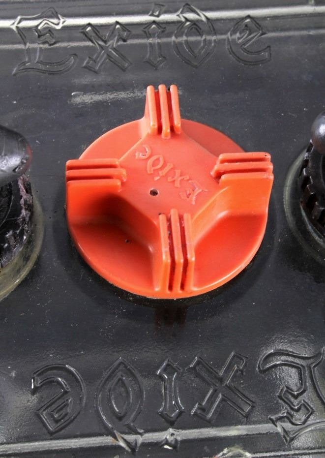 Exide Glass Battery Jar with Lid