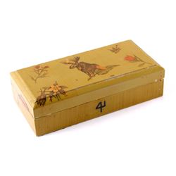 4 Lazy F Dude Ranch Wooden Box