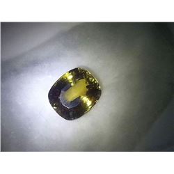 Natural Alexandrite 14.69 carats - GIA