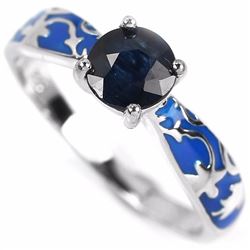 Natural Blue Sapphire Ring