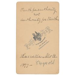 Lucretia Mott
