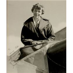 Amelia Earhart Signed Photograph