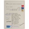 Image 1 : X-1 Pilots Signed Sheet