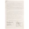 Image 1 : Mercury 7 Astronauts Signed Document