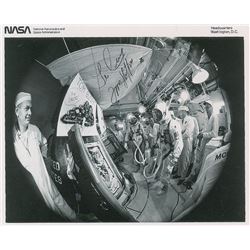Gemini 9 Signed Cover and Photograph