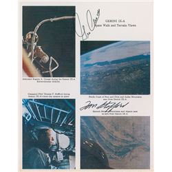 Gemini 9 Signed Photograph