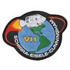 Image 1 : Walt Cunningham Signed Apollo 7 Patch