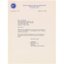 Apollo 8 Pair of Genesis Reading Letters