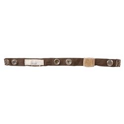 Rusty Schweickart’s Flown Apollo 9 Stowage Strap
