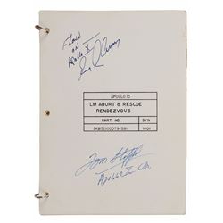 Gene Cernan’s Apollo 10 Flown LM Abort and Rendezvous Manual