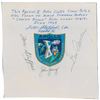 Image 1 : Apollo 10 Flown and Crew-Signed Beta Cloth Patch