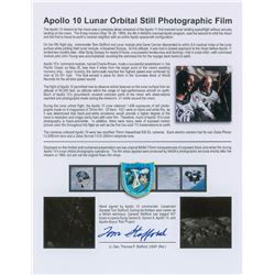Apollo 10 Signed Cover and Film