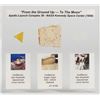 Image 1 : Apollo 11 and 10 Flown Fragments Lucite Display