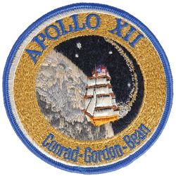 Alan Bean’s Apollo 12 Lunar Orbit-Flown Mission Patch