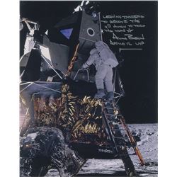 Alan Bean Oversized Signed Photograph