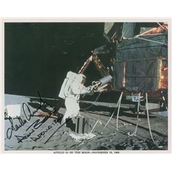 Charles Conrad and Alan Bean Signed Photograph