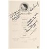 Image 1 : Apollo 12 Signed LRL Menu