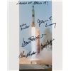 Image 1 : Apollo 13 Launch Mission Control Signed Photograph