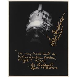 Apollo 13 Mission Control Signed Photograph