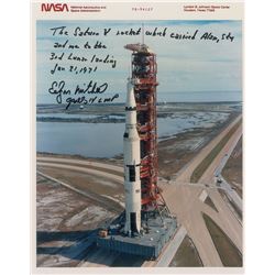 Edgar Mitchell Signed Photograph