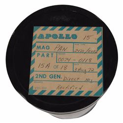 Apollo 15 SIMBAY Film and Canister