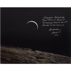 Al Worden Oversized Signed Photograph