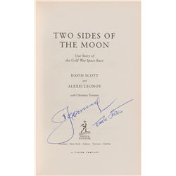 Dave Scott’s Dual-Signed ‘Two Sides of the Moon’ Book