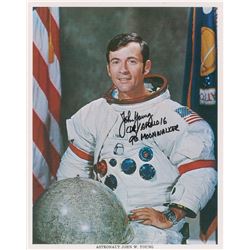 John Young Signed Photograph