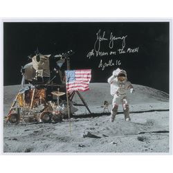 John Young Signed Photograph