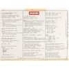 Image 3 : Gene Cernan’s Apollo 17 Flown LM EVA Cue Cards