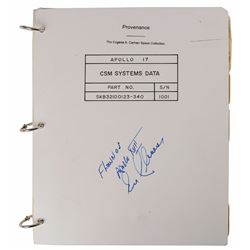 Gene Cernan’s Apollo 17 Flown CSM Systems Data Book