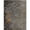 Image 1 : Gene Cernan’s Apollo 17 Flown CSM Lunar Landmark Map
