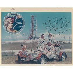 Apollo 17 Signed Photograph