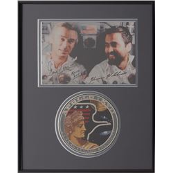 Gene Cernan and Harrison Schmitt Signed Photograph
