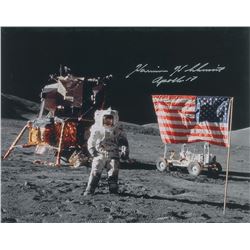Harrison Schmitt Signed Photograph