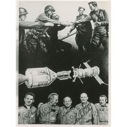 Apollo–Soyuz Signed Photograph